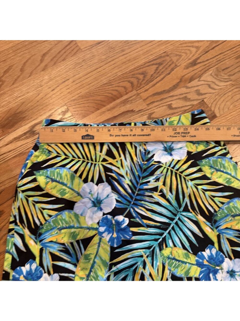 Rafaella Womens Green Blue Pull on Skort Skirt Medium - Picture 4 of 8